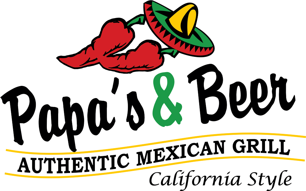 papas & beer authentic mexican grill logo